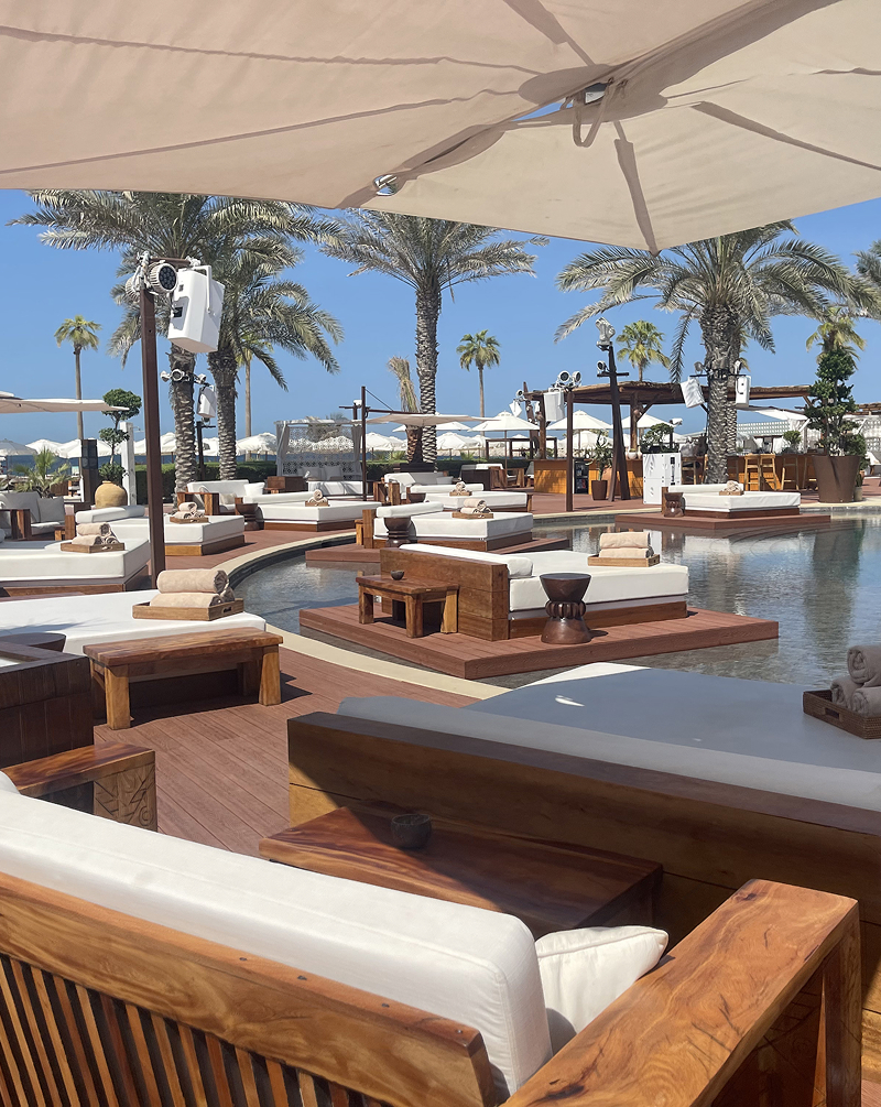 Nikki Beach Pearl Jumeirah Hospitality Design Project